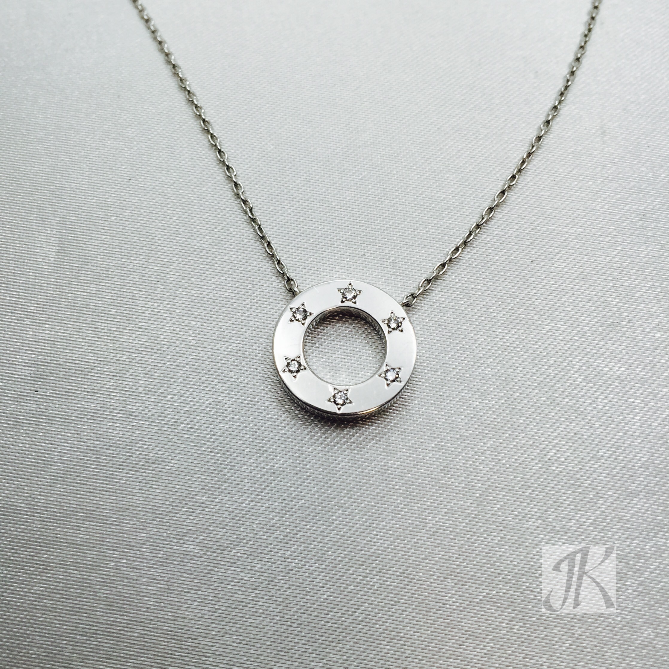 ホワイトゴールド ネックレス チェーン切れ